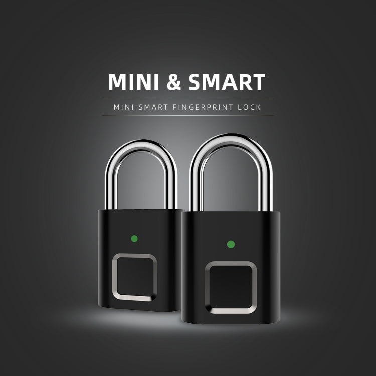 L34 Fingerprint Lock Smart Lock Household Luggage Dormitory Storage Cabinet Electronic Padlock, L34