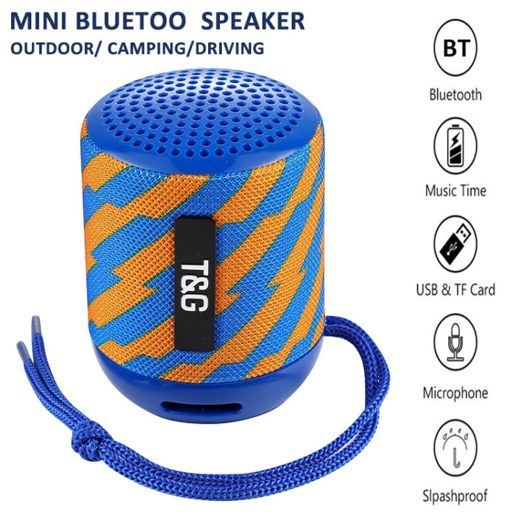 T&G TG129 Portable Wireless Music Speaker Hands-free with MIC, Support TF Card FM