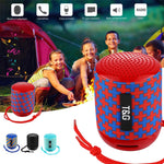 T&G TG129 Portable Wireless Music Speaker Hands-free with MIC, Support TF Card FM