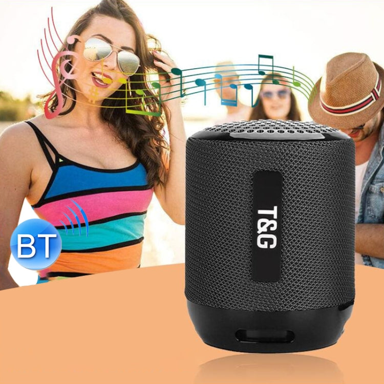 T&G TG129 Portable Wireless Music Speaker Hands-free with MIC, Support TF Card FM