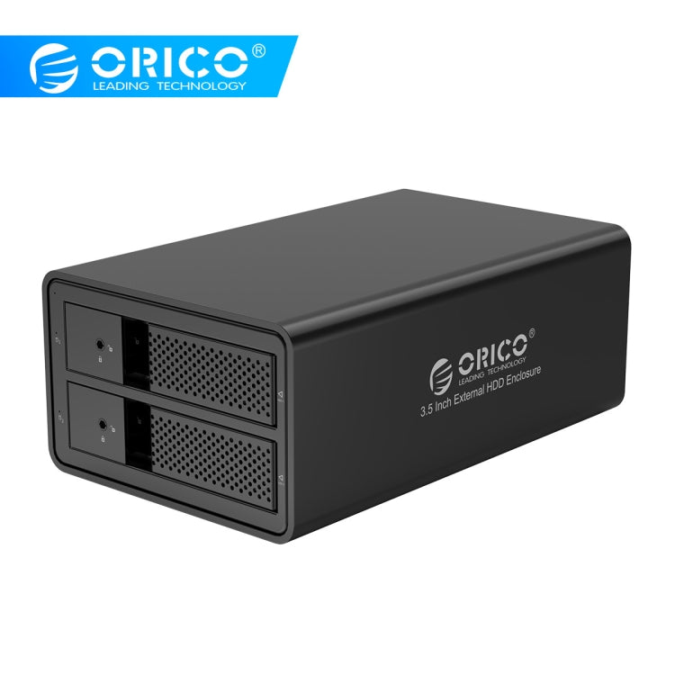 علبة هارد ديسك خارجية مقاس 3.5 بوصة ORICO 9528RU3 مع RAID