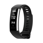 For Huawei Band 2 Pro / Band 2 / ERS-B19 / ERS-B29 Sports Bracelet Silicone Strap, White, Orange, Pink, Black, Gray, Green, Blue, Midnight Blue