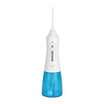 Wireless Water Floss Cleaner Portable 1400mAh USB-Rechargeable Water Flosser IPX7 Waterproof Oral Irrigator, Water Tannk Capacity: 300ML, WF201K-2