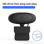كاميرا ويب كاملة الدقة 1080P مع ميكروفون مدمج، كاميرا ويب ذكية USB للبث الحي مع ميزة إلغاء الضوضاء