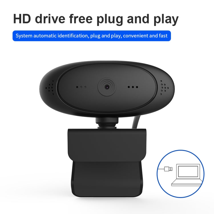كاميرا ويب كاملة الدقة 1080P مع ميكروفون مدمج، كاميرا ويب ذكية USB للبث الحي مع ميزة إلغاء الضوضاء