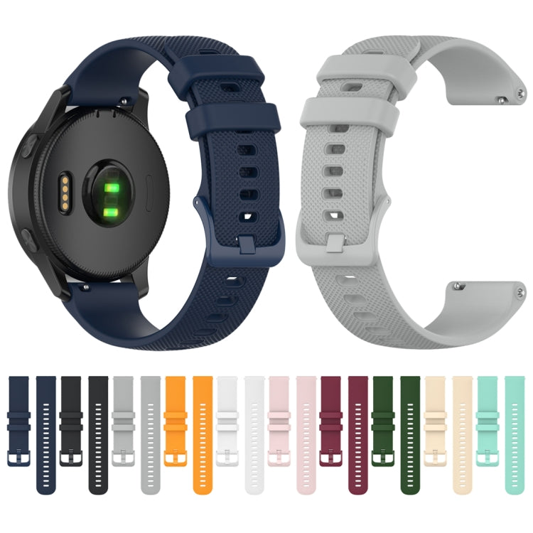 20mm Silicone Strap For Huami Amazfit GTS / Samsung Galaxy Watch Active 2 / Gear Sport