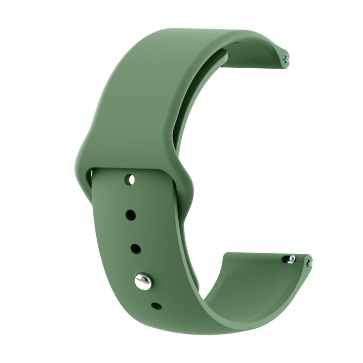 22mm For Huawei Watch GT2e GT2 46mm Monochrome Silicone Reverse Buckle Strap