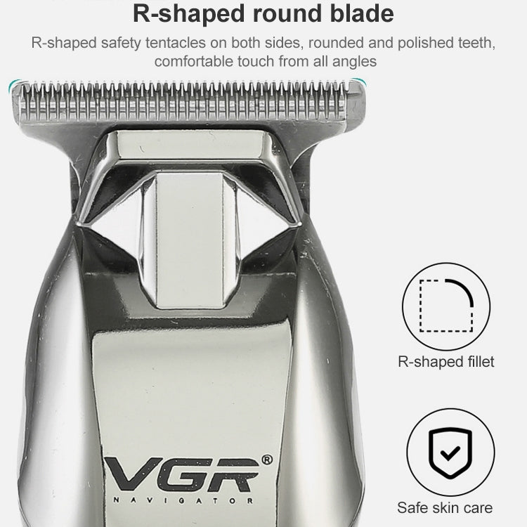 VGR V-171 5W USB Portable Push White Electric Clippers, V-171