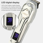 VGR V-261 8W USB Metal Professional Hair Clipper with LED Digital Display, V-261 (Gold), V-261 (Silver)