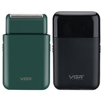 VGR V-390 5W USB Portable Reciprocating Electric Shaver, V-390 (Black), V-390 (Green)