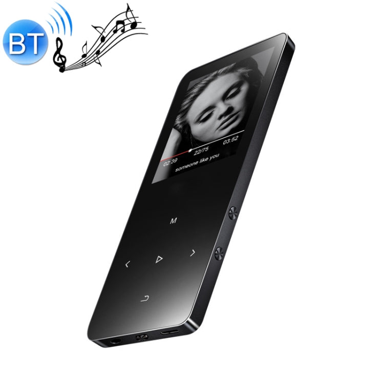 مشغل موسيقى MP3 MP4 عالي الجودة بشاشة لمس 1.8 بوصة، 8 جيجابايت، X2، 16 جيجابايت، أسود، فضي، ذهبي وردي