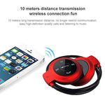 NVAHVA MP3 Player Bluetooth Headphone, Wireless Sport Headset MP3 Player With FM Radio, Stereo Earphone TF Card MP3 Max to 32GB, mini-503 Blue, mini-503 Gold
