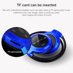 NVAHVA MP3 Player Bluetooth Headphone, Wireless Sport Headset MP3 Player With FM Radio, Stereo Earphone TF Card MP3 Max to 32GB, mini-503 Blue, mini-503 Gold