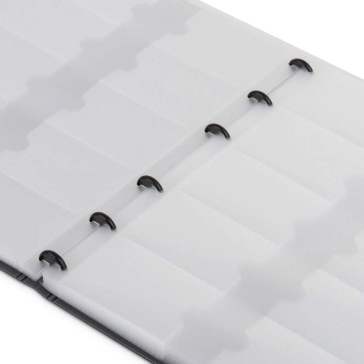 Deli Business Card Book Name Card Holder Book with 600 Business Cards Capacity, 600 Business Cards Capacity