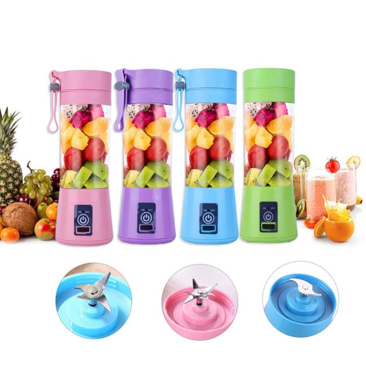 380ml 6 Blender Juicer Cup USB Rechargeable Electric Automatic Vegetable Fruit Citrus Orange Juice Maker Cup Mixer Bottle, TBD002369201A, TBD002369201B, TBD002369201C, TBD002369201D, TBD002369201E, TBD002369201F, TBD002369201G, TBD002369201H           ...