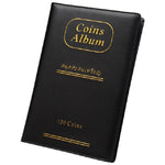 PU Leather Russian Cover 150 Coins Collection Album Holder Book