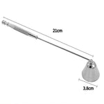 Bright Chrome Silver Candle Mask Candle Extinguisher Aroma Candle Candle Accessories, Candle Mask