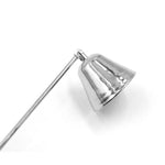 Bright Chrome Silver Candle Mask Candle Extinguisher Aroma Candle Candle Accessories, Candle Mask