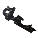 8 in 1 Multitools EDC Stainless Steel Keychain Outdoor Survival Gear Gadget, 8 in 1 (Silver), 8 in 1 (Black)