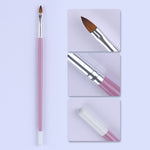 7pcs /Set Nail Painting Stretcher Brush Sculpting And Sharpening Pen Manicure Tool