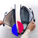 Fashion  Large Capacity Portable Oxford Wet And Dry Separation Travel Bags