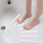 5 in 1 Stairs And Steps Non-slip Tape Bathroom Shower Room Anti-slip strip Bathtub Transparent Anti-slip Stickers, Transparent Anti-slip Stickers