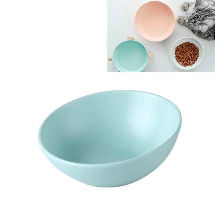 Cat Dog Food Bowl Pet Ceramic Bowl, 15cm/300ml Bowl, 18cm/600ml Bowl
