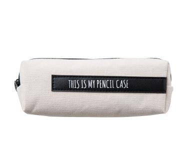Creative School Pencil Case Simple Solid Color Large Pen Bag, Pen Bag