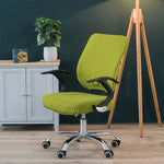 Universal Stretch Office Chair Cover, Back Cover + Cushion Cover