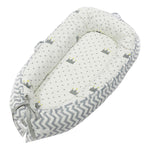 80*50cm Baby Bed Newborn Nursing Bionic Bed Crib Cot Baby Sleeping Artifact Bed Travel Bed Bumper