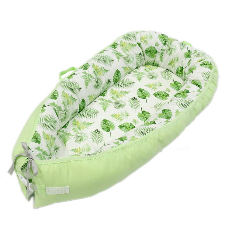 80*50cm Baby Bed Newborn Nursing Bionic Bed Crib Cot Baby Sleeping Artifact Bed Travel Bed Bumper