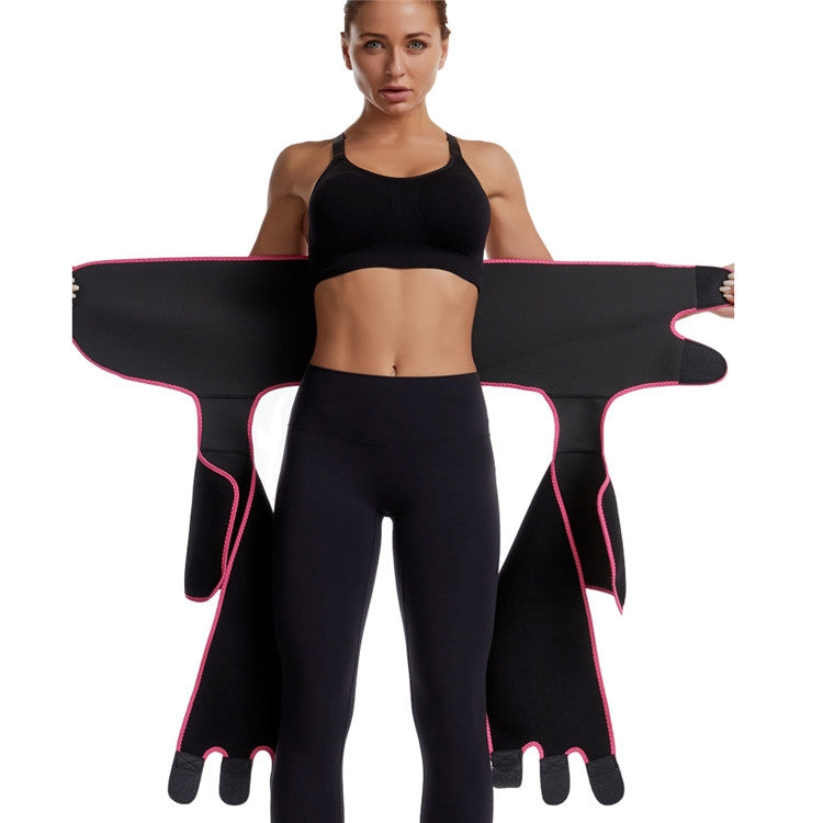 3 In 1 Hip Belt Girdle Exercise Bodybuilding Adjustable One-piece Waist Girdle, S/M, L/XL