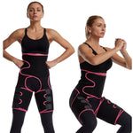 3 In 1 Hip Belt Girdle Exercise Bodybuilding Adjustable One-piece Waist Girdle, S/M, L/XL