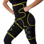 3 In 1 Hip Belt Girdle Exercise Bodybuilding Adjustable One-piece Waist Girdle, S/M, L/XL