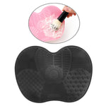 Silicone Brush Cleaner Mat Washing Tools For Cosmetic Make Up Eyebrow Brushes Cleaning Pad Scrubber Board