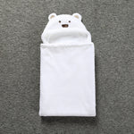 Cute Animal Cartoon Babies Blanket Kids Hooded Bathrobe Toddler Baby Bath Towel