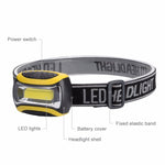 Outdoor Head lamp COB LED Headlamp Flashlight 3 Mode Head Light Headlight Linterna Frontal Torch For Bicycle Fishing Light