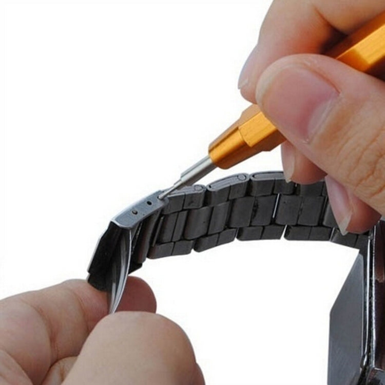 2 PCS Watch Repair Tool Strap Installation and Removal Tool Strap Link Pin Spring Bar Remover, Random Style Delivery, 12.5cm Watch Repair Tool