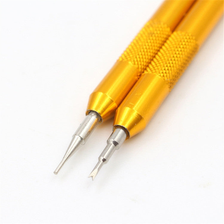 2 PCS Watch Repair Tool Strap Installation and Removal Tool Strap Link Pin Spring Bar Remover, Random Style Delivery, 12.5cm Watch Repair Tool