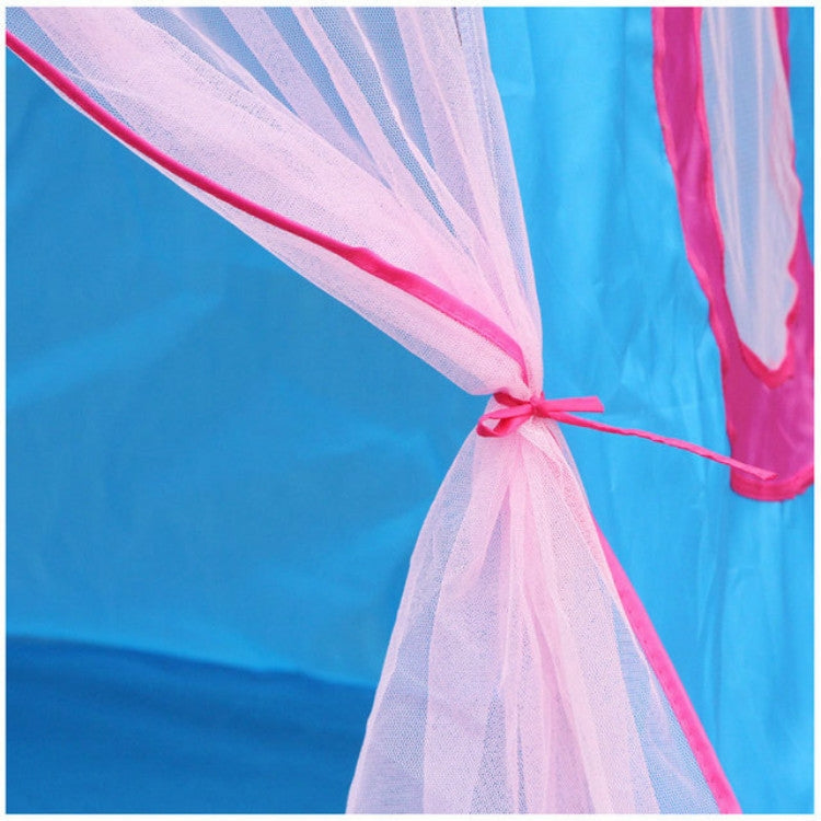 Children Toy House Yurt Folding Game Tent, 120x110x110cm Blue, 120x110x110cm Pink