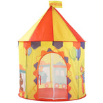 Children Toy House Yurt Folding Game Tent, 100x100x135cm Circus