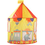 Children Toy House Yurt Folding Game Tent, 100x100x135cm Circus