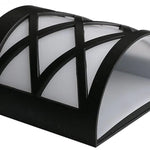 Solar Powered LED Wall Light Outdoor Waterproof Energy Saving Street Garden Lamp, White Light, Warm White