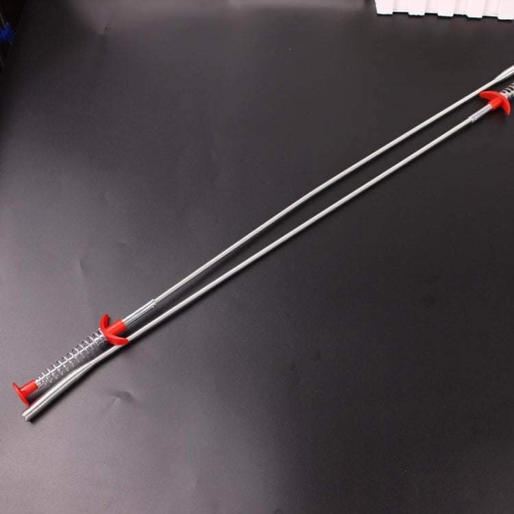 Metal Wire Brush Hand Kitchen Sink Cleaning Hook Sewer Dredging Device, 60cm