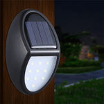 10 LEDs SMD 2835 Solar Powered IP65 Waterproof Motion Sensor Outdoor Courtyard LED Wall Light