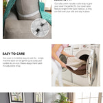 Reversible Machine Washable Sofa Couch Covers Anti-slip Recliner Sofa Protective Mat for Pet Dogs Cats, 55x196cm, 130x196cm, 190x196cm