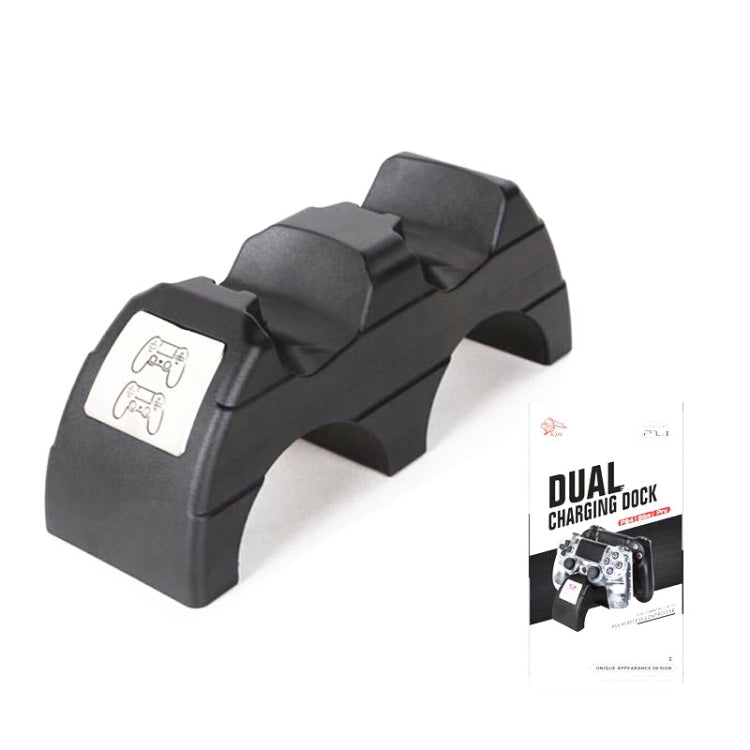 For Playstation 4 /PS4 pro /PS4 Slim Wireless Controller LED Indicator Charger Double Handle Dual USB Charging Dock Station Stand, For PS4 pro /PS4 Slim