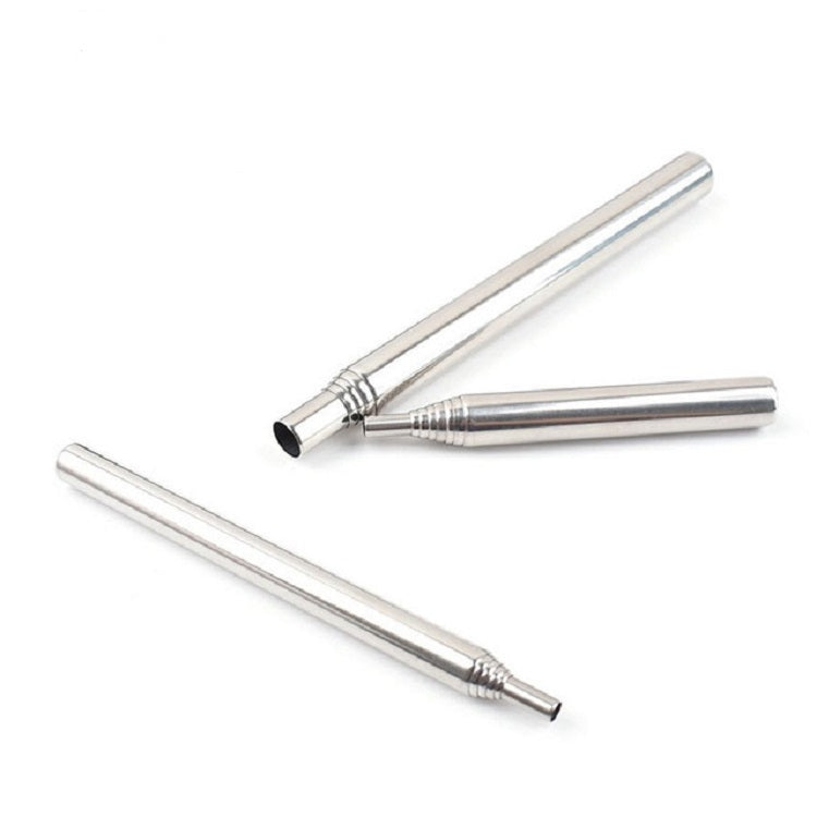 2 PCS Outdoor Camping Fire Tool Stainless Steel Blower Picnic Barbeque Barbecue Tool Retractable Blow Torch, 5 Sections (2PCS), 6 Sections (2PCS), 8 Sections (2PCS)
