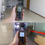 جهاز قياس ديسيبل الضوضاء عالي الدقة محمول SNDWAY، SW523، SW524 (تخزين + اتصال USB)