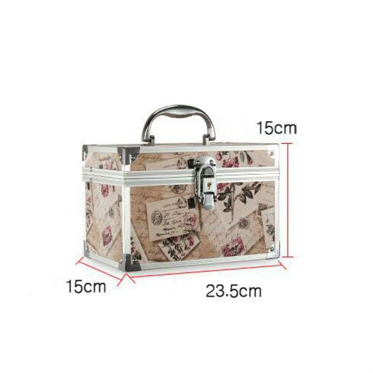 Multifunktionale Aufbewahrungsbox für Kosmetikartikel, Techniker-Fußbad-Werkzeugkasten, klein, groß